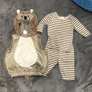 Target Brown and Cream Hedgehog Kids Costume